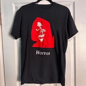 Horror Red Skeleton Tee